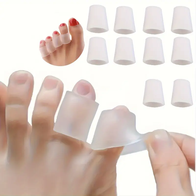 2/4/10/20Pcs Silicone Toe Prot - Sneaker Protector 评论和价格