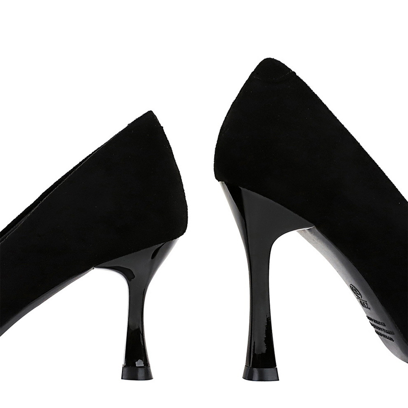 BIGTREE Shoes Suede Black Wome - Shoe Tree 评论和价格