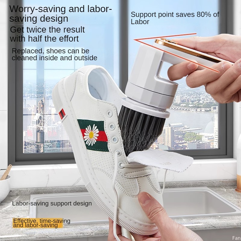 Electric Cleaning Brush Handhe - Shoe Cleaning Brush 评论和价格